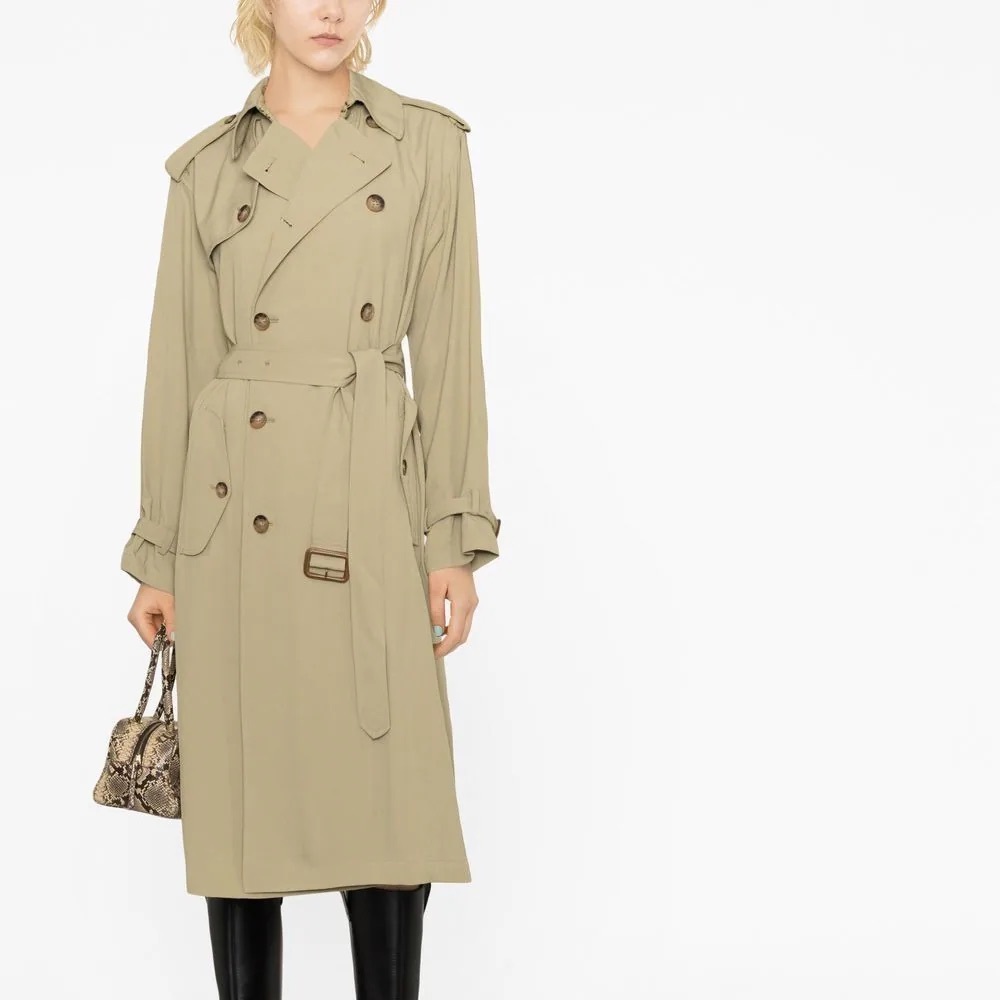 Polo Ralph Lauren Trench Coat Green NWOT